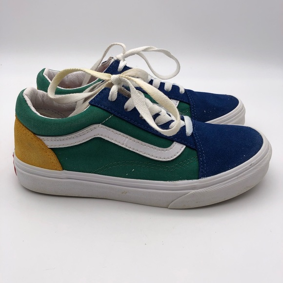 Vans Old Skool Yacht Club Kids Size: Multi Color US 3 - Picture 2 of 9